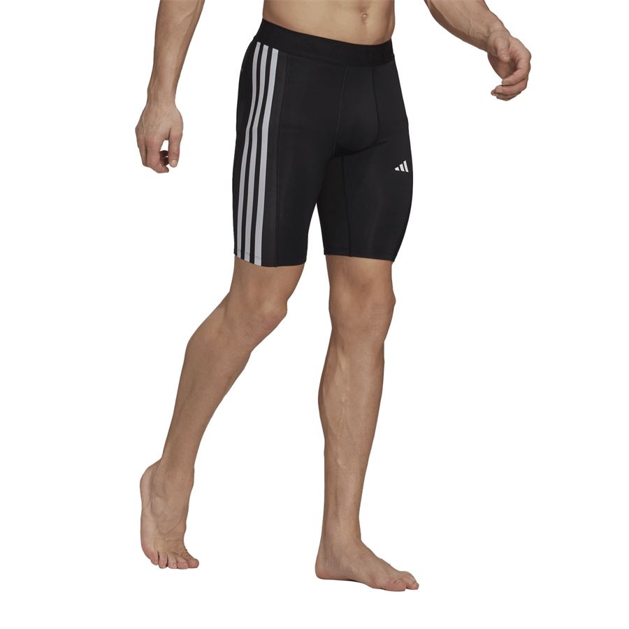 Tight corti da allenamento Techfit 3-Stripes Adidas | HD3531X